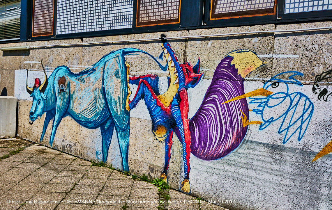 21.03.2017 - Abrissbaustelle Quiddezentrum in Neuperlach